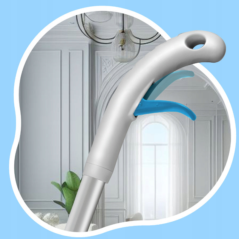 FLAT MOP WITH WASHER LONG 118cm 350ml + MICROFIBER CARTRIDGE EAN (GTIN) 5905937410777