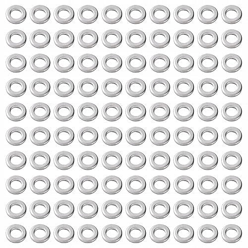 FLAT WASHERS M2X5X0.5 MM STAINLESS STEEL 304 SET OF 200 PCS. Brand no brand
