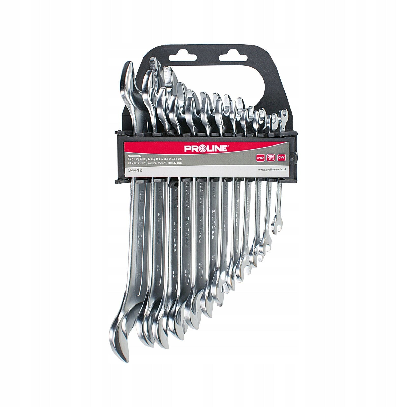 FLAT WRENCHES PCS.6 6*7-16*17MM, DIN 3110, CV, PROLINE