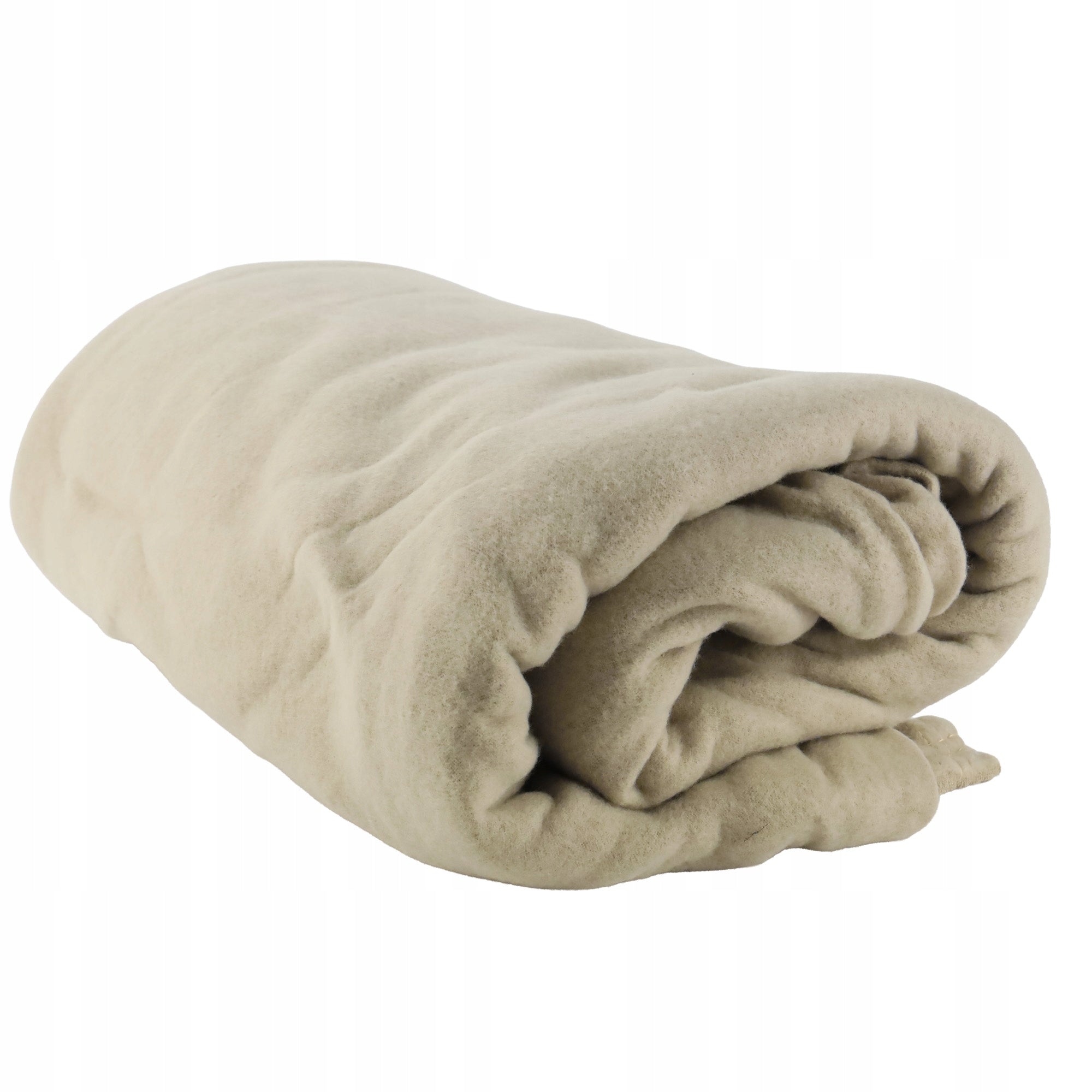 FLEECE BLANKET 160x200CM BEIGE THIN LIGHT UNIVERSAL Brand Viking