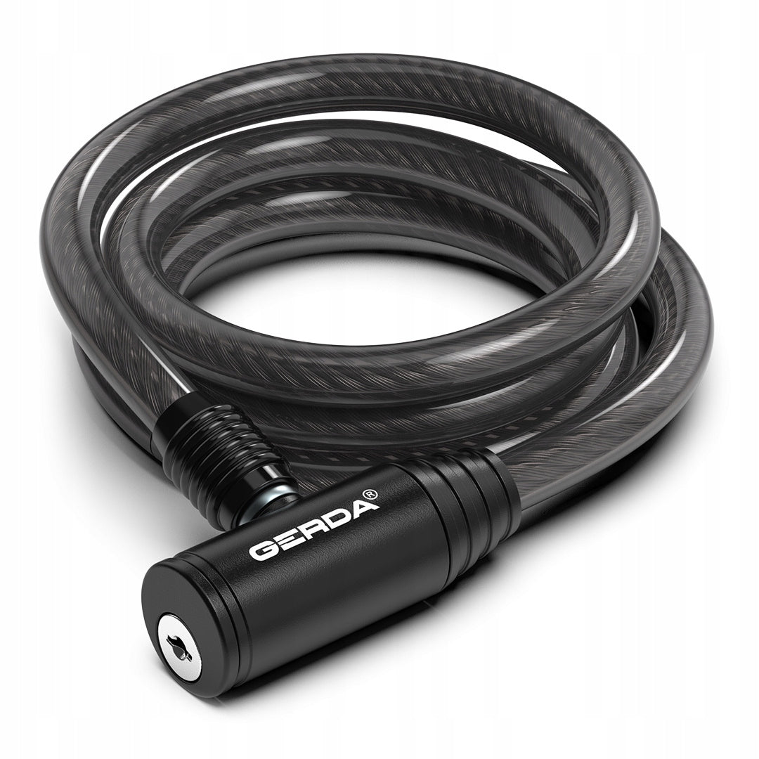 FLEX 1000/10K Bicycle lock cable, round body, black, box 0SFL