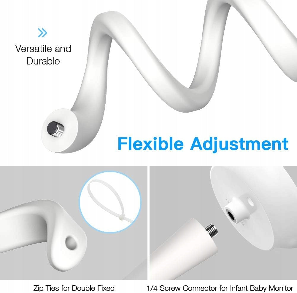 FLEXIBLE HANDLE FOR NANNY 720P 5 HD DRILLLESS UNIVERSAL Kind breathing monitor