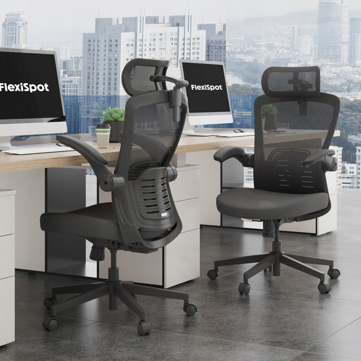 FLEXISPOT ergonomic office chair adjustable backrest/headrest load 150 kg EAN (GTIN) 840521501941