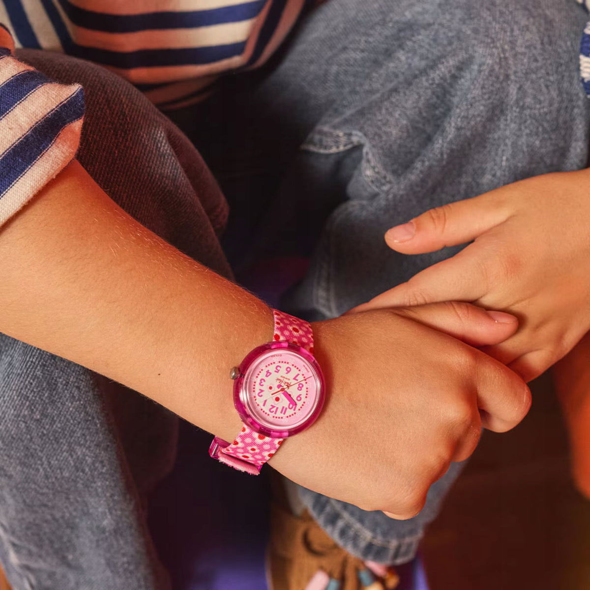 FLIK FLAK Swiss watch for children POWER FLOWER Packaging status original