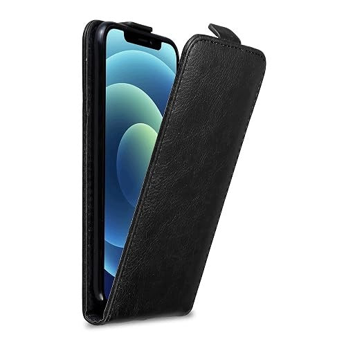 FLIP IPHONE 12/12 PRO BLACK MAGNETIC PROTECTIVE GIFT FOR HOME Brand no brand