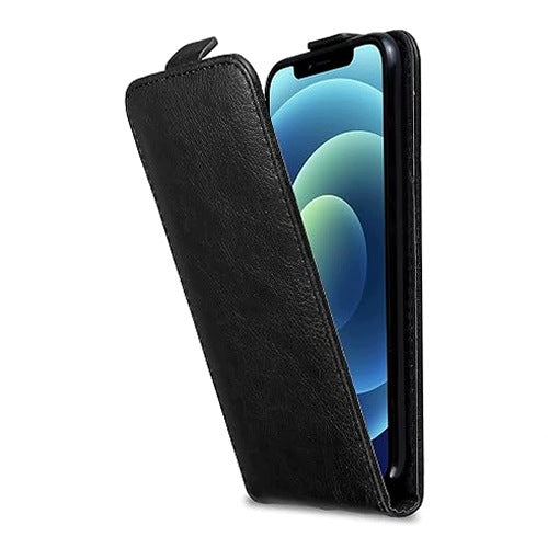 FLIP IPHONE 12/12 PRO BLACK MAGNETIC PROTECTIVE GIFT FOR HOME