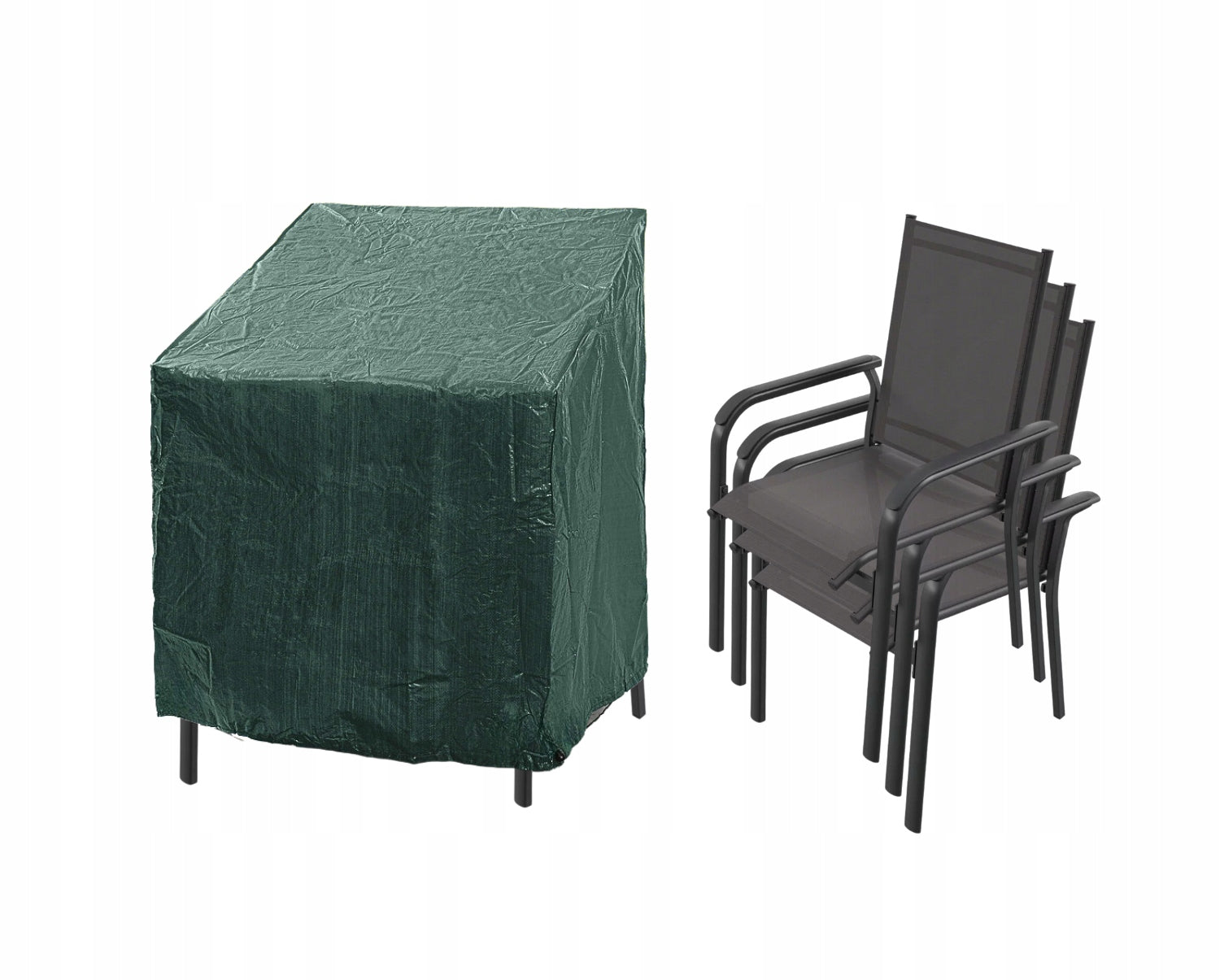 FLO PLASTIC CHAIR COVER Product height 107 cm