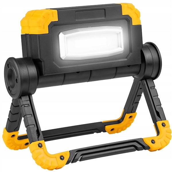 FLOODLIGHT LED HALOGEN LAMP BUILDING SPOTLIGHT 20W BATTERY Packaging status original