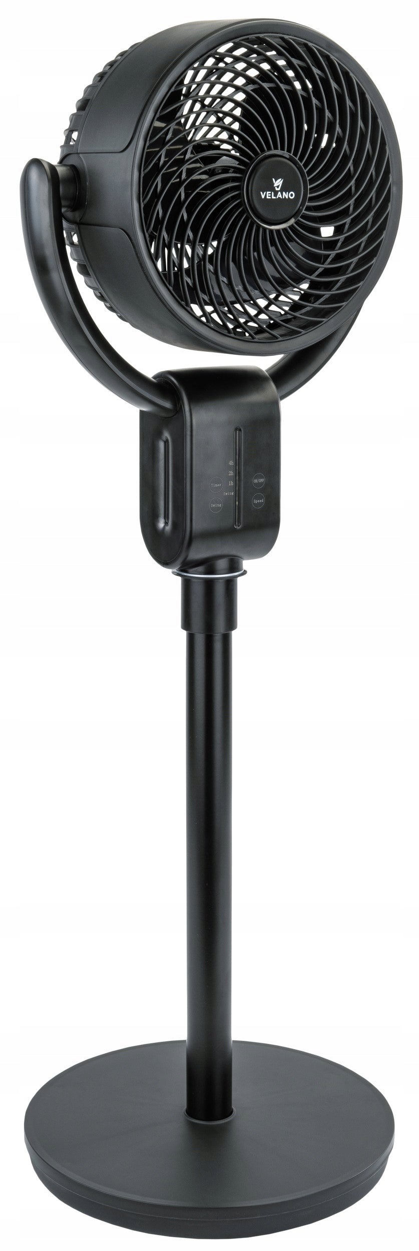 FLOOR FAN LARGE FAN STANDING TIMER ADJUSTABLE OSCILLATION POWER 50W Functions tilt angle adjustment timer