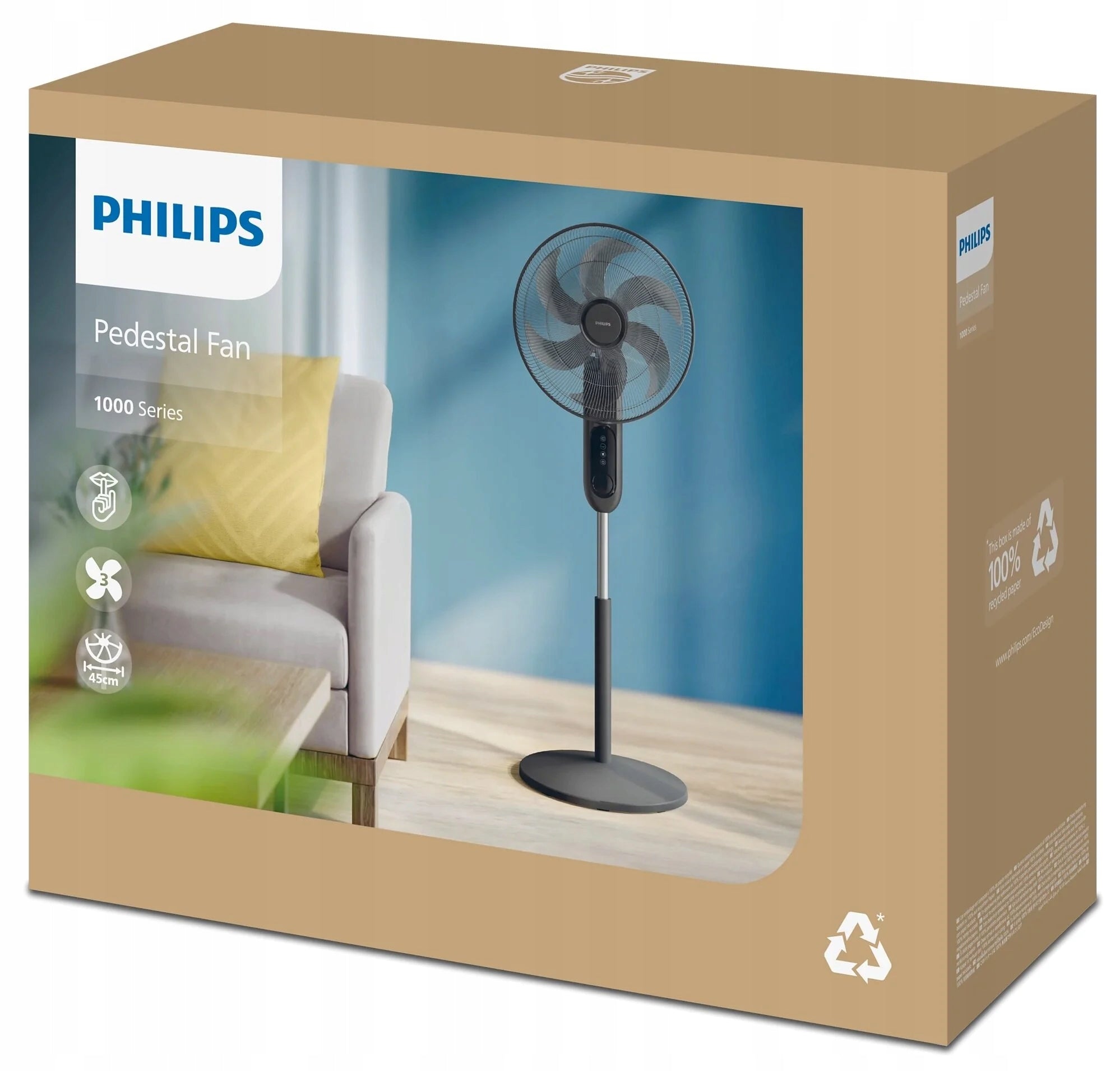 FLOOR FAN PHILIPS Series 1000 CX1520/01 AROMATHERAPY Model CX1520/01