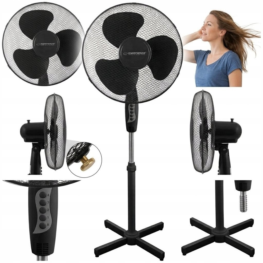 FLOOR FAN STANDING FAN FOR HOME TRANSMISSION CIRCULATOR 50W