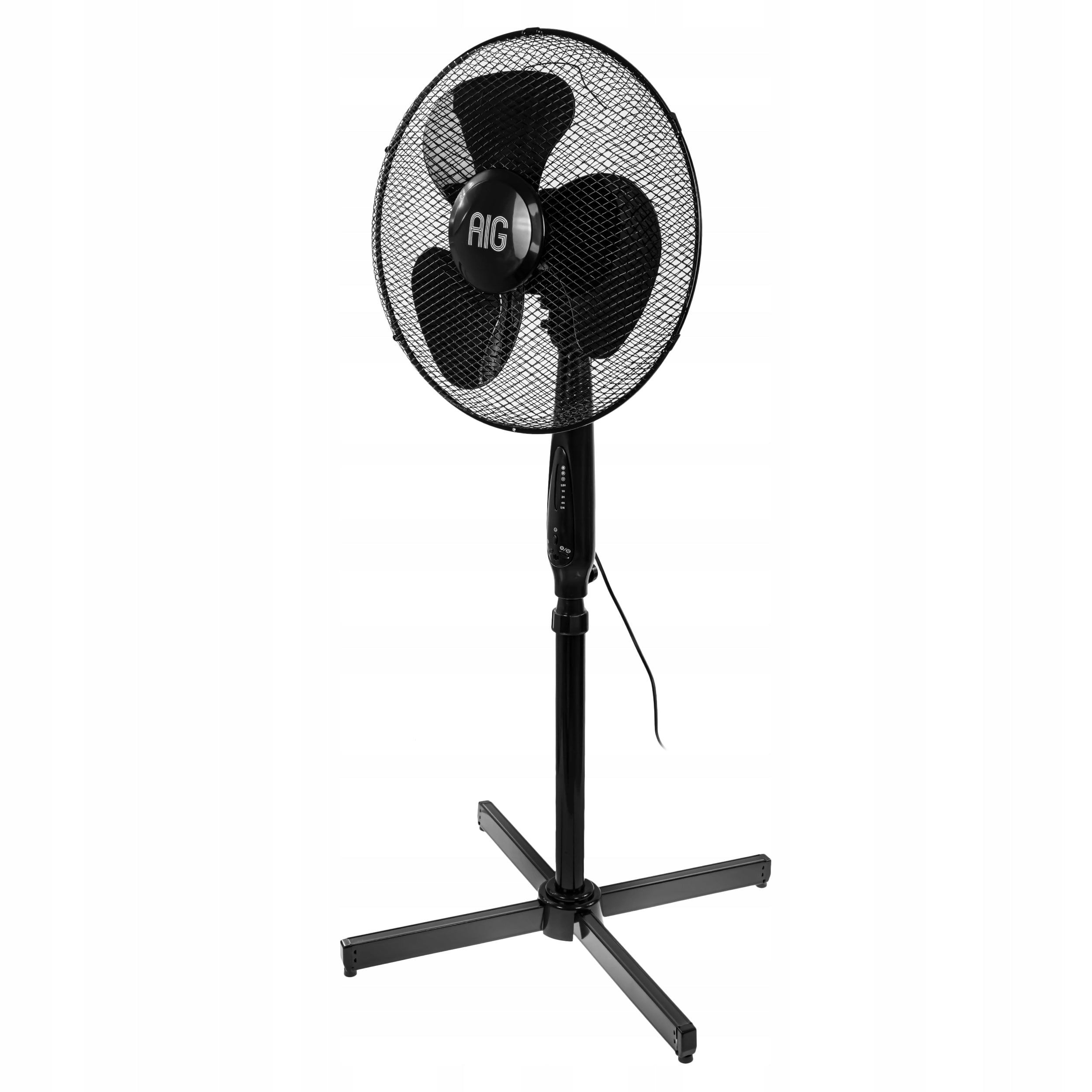 FLOOR FAN STANDING FAN QUIET STRONG ADJUSTABLE TIMER + REMOTE CONTROL Model domowe