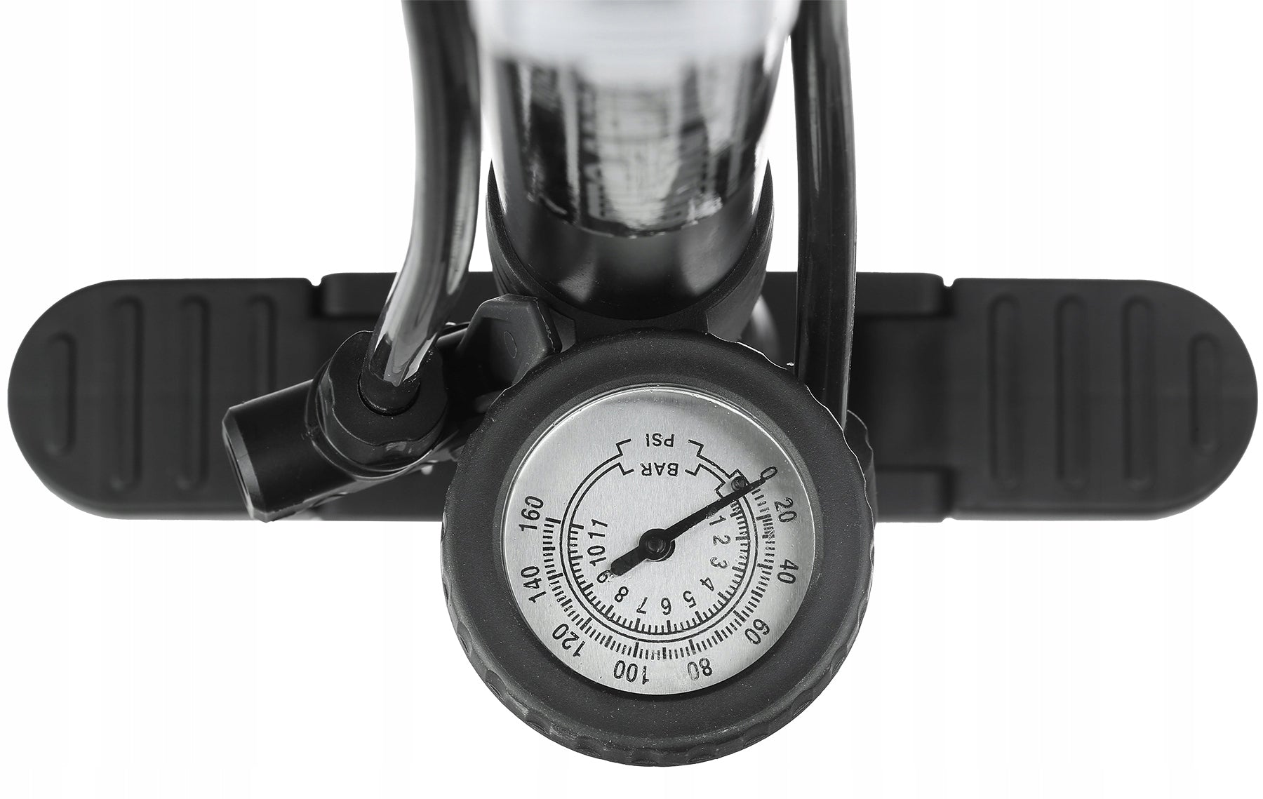 FLOOR HANDHELD CAR BICYCLE PUMP WITH BALL WORKSHOP PRESSURE GAUGE Model ZY-6138C