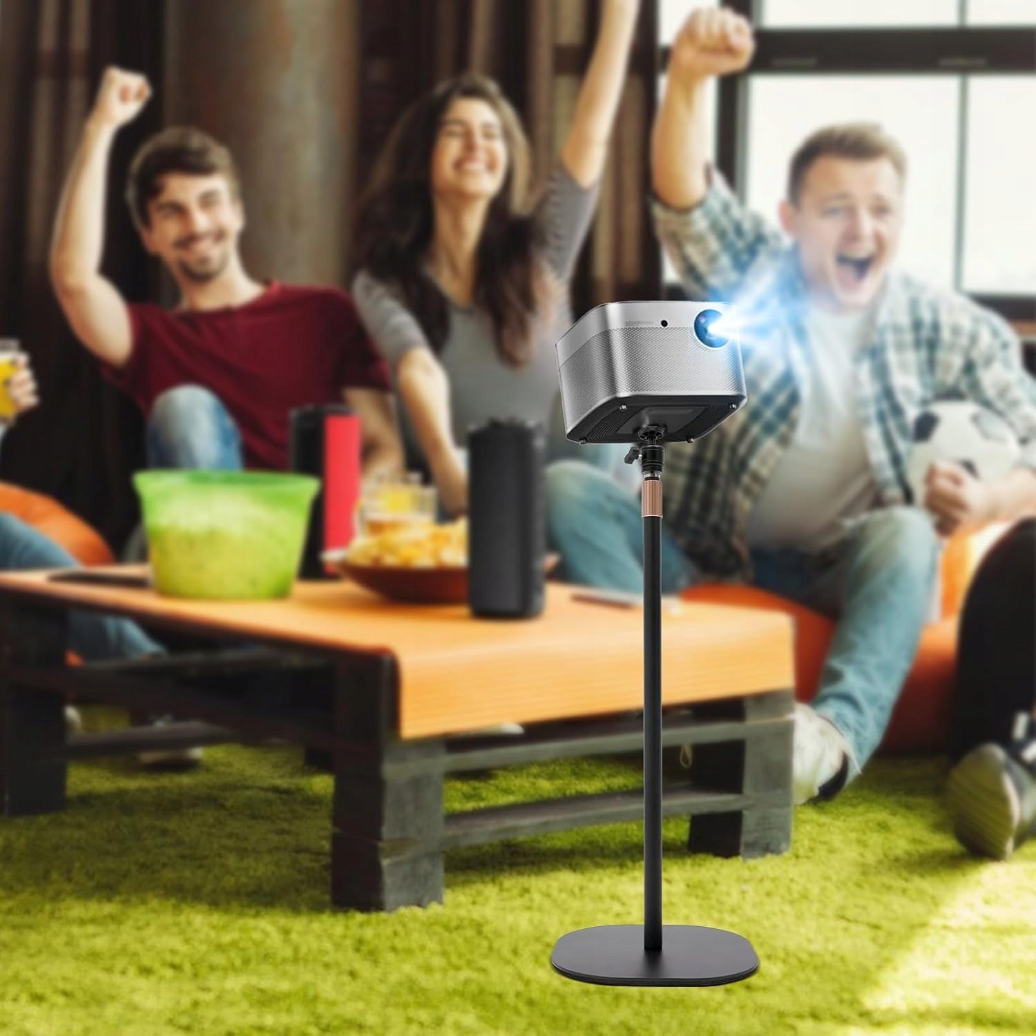 FLOOR PROJECTOR STAND 360° ROTATING HEIGHT ADJUSTMENT 63-127CM Brand no brand