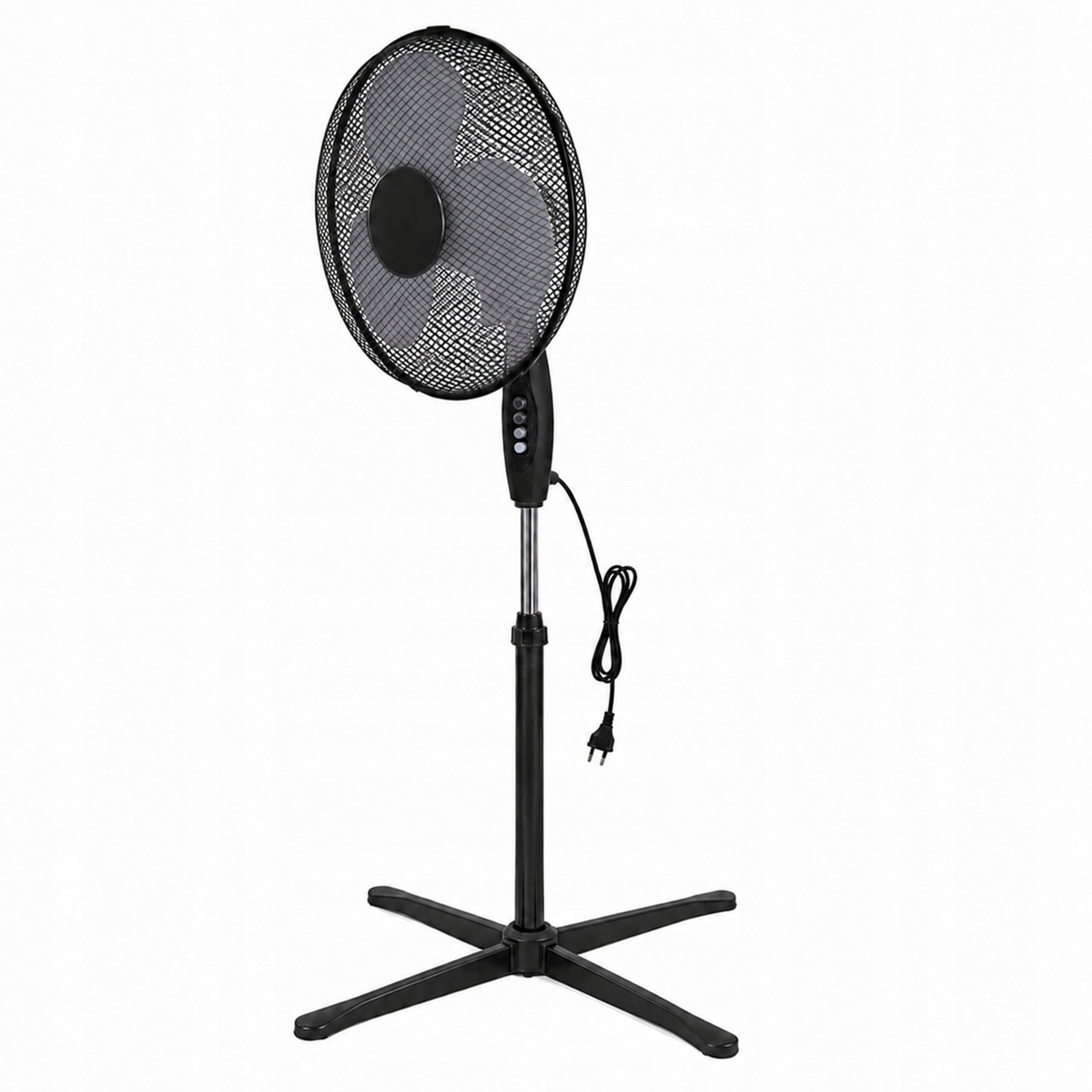 FLOOR STANDING FAN FREESTANDING FAN QUIET POWERFUL 40W PROPELLER Brand Kaspar