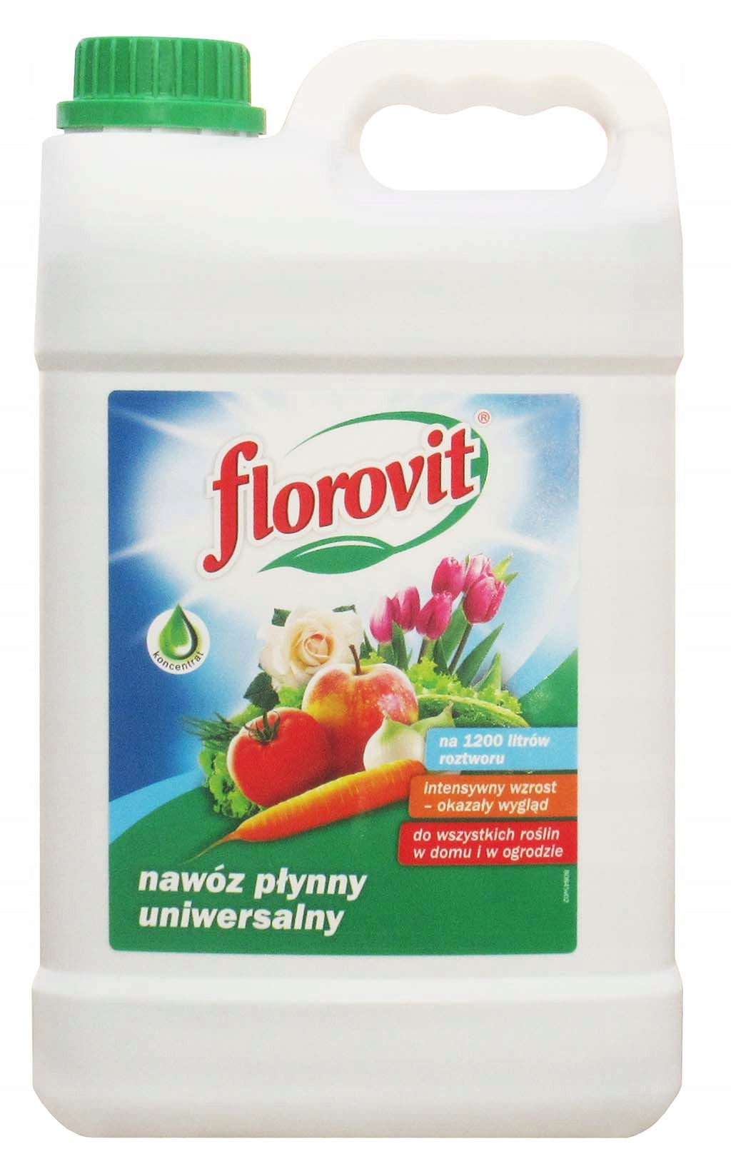 FLOROVIT UNIVERSAL HORTICULTURAL LIQUID FERTILIZER 2,5L 2,8KG FOR FRUIT VEGETABLES