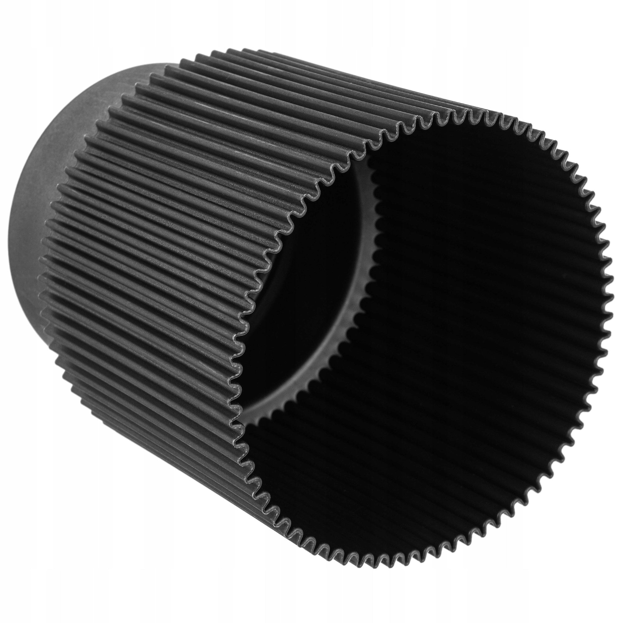 FLOWER POT 15cm PLANT COVER FLOWERBED PLASTIC BLACK Length 15.5 cm