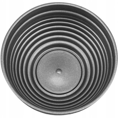 FLOWER POT BOWL FASHIONABLE for terrace GRAPHITE H 14cm FI 340 Packaging status original