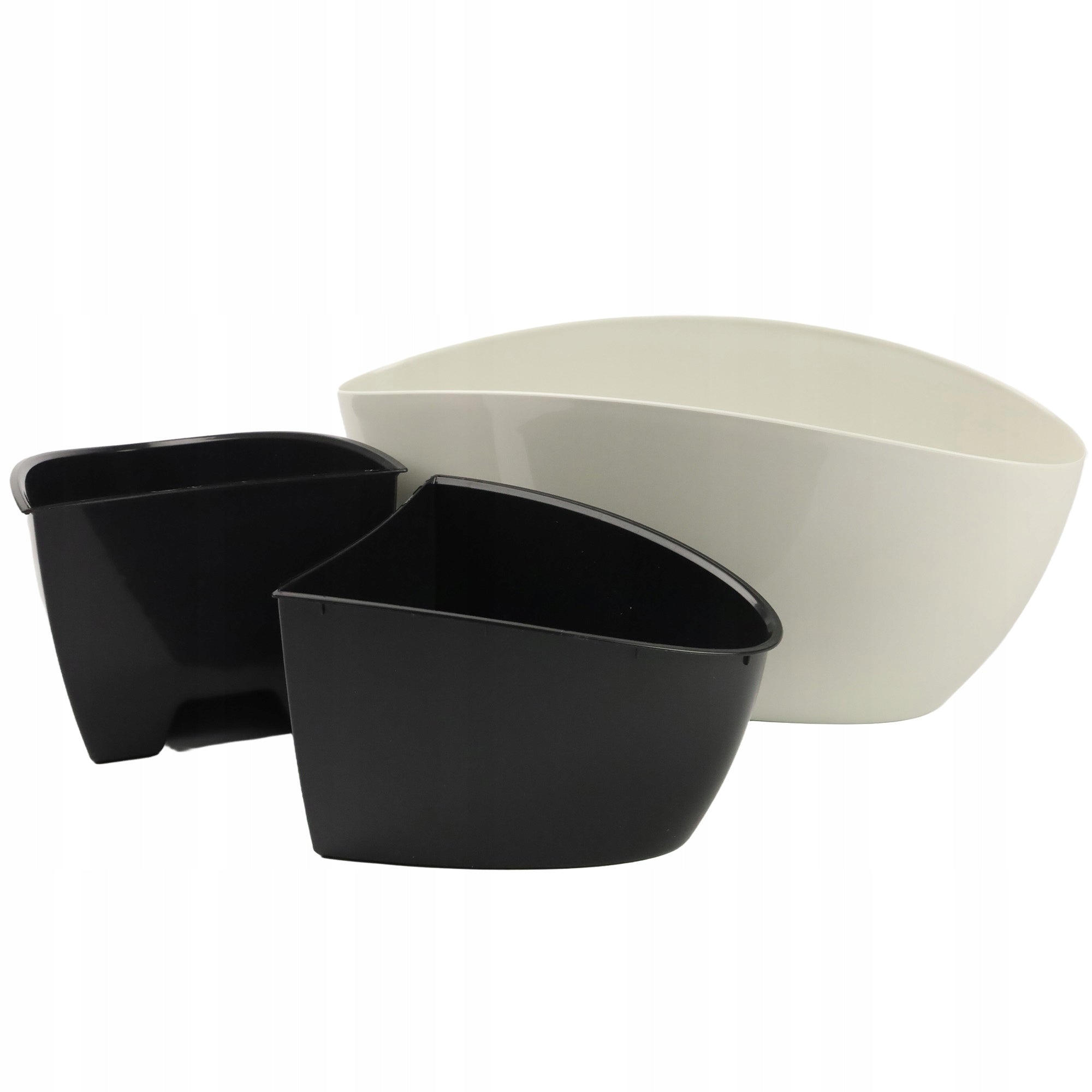 FLOWER POT COVER DOUBLE OVAL CREAM ECRU FLOWERS HERBS CARTRIDGE 32x14 VIKING Manufacturer code 5905155028730