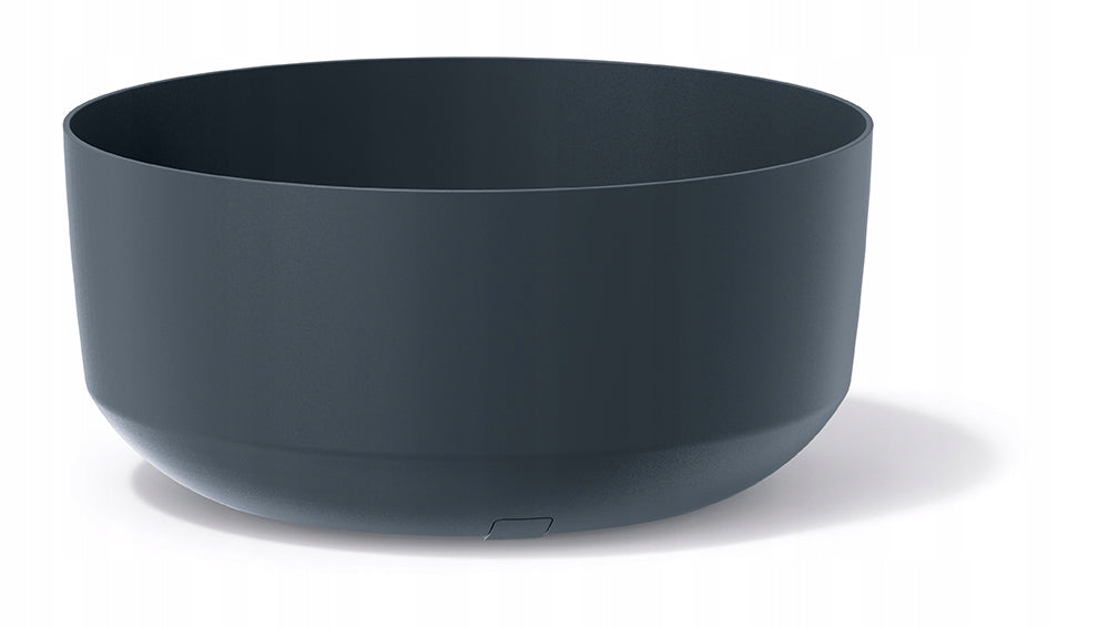 FLOWER POT GRACE BOWL 23.5CM DGRS240L ANTHRACITE