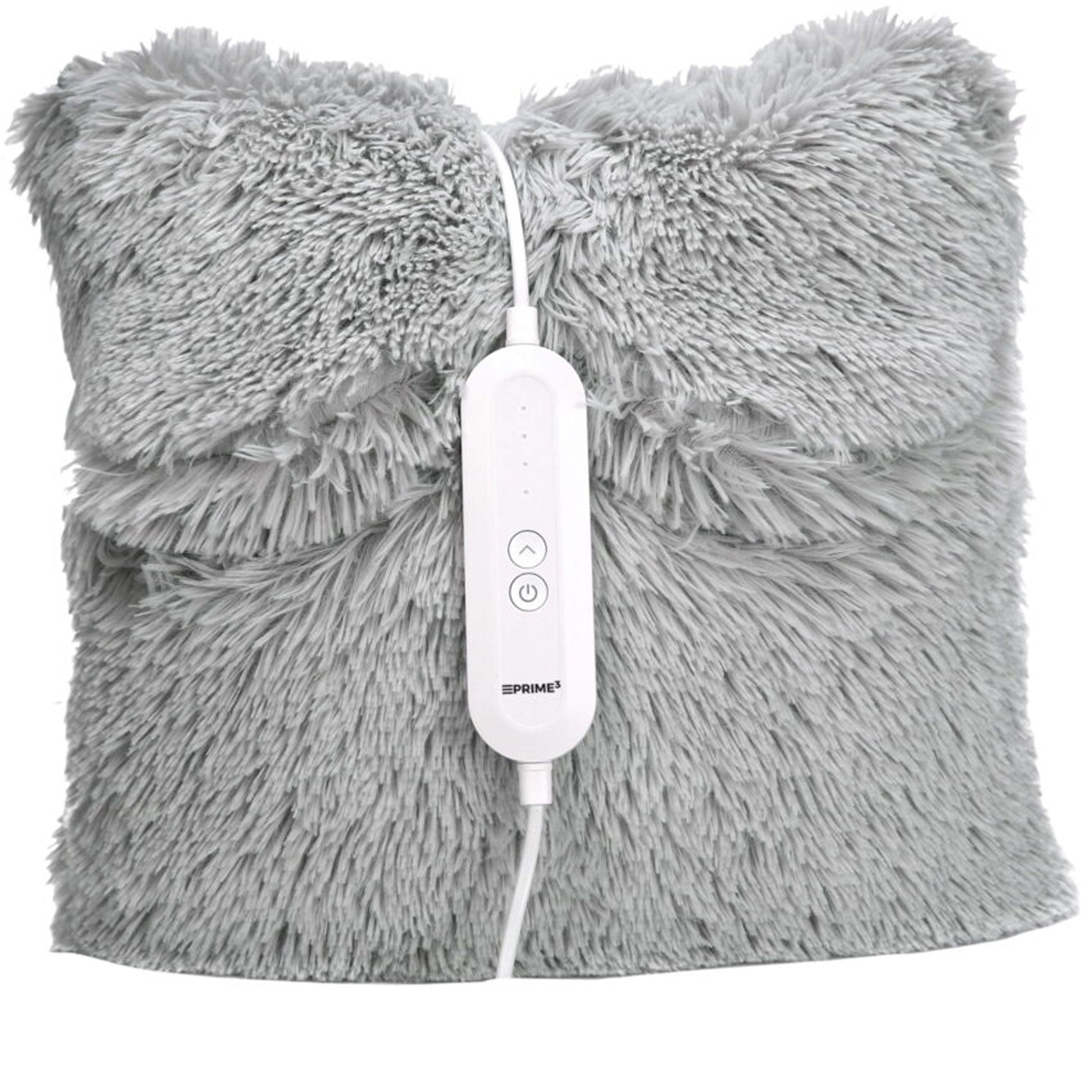 FLUFFY ELECTRIC PILLOW HOT WATER BOTTLE HOLE FOR HANDS FEET PRIME3 SHP32