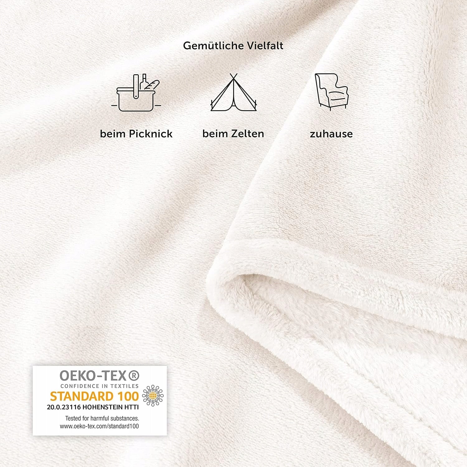 FLUFFY MICROFIBER BLANKET 220X240 CM SOFT AND WARM BLANKET FOR SOFA WHITE Manufacturer code PUSZYSTY KOC Z MIKROFIBRY 220X240 CM MIĘKKI