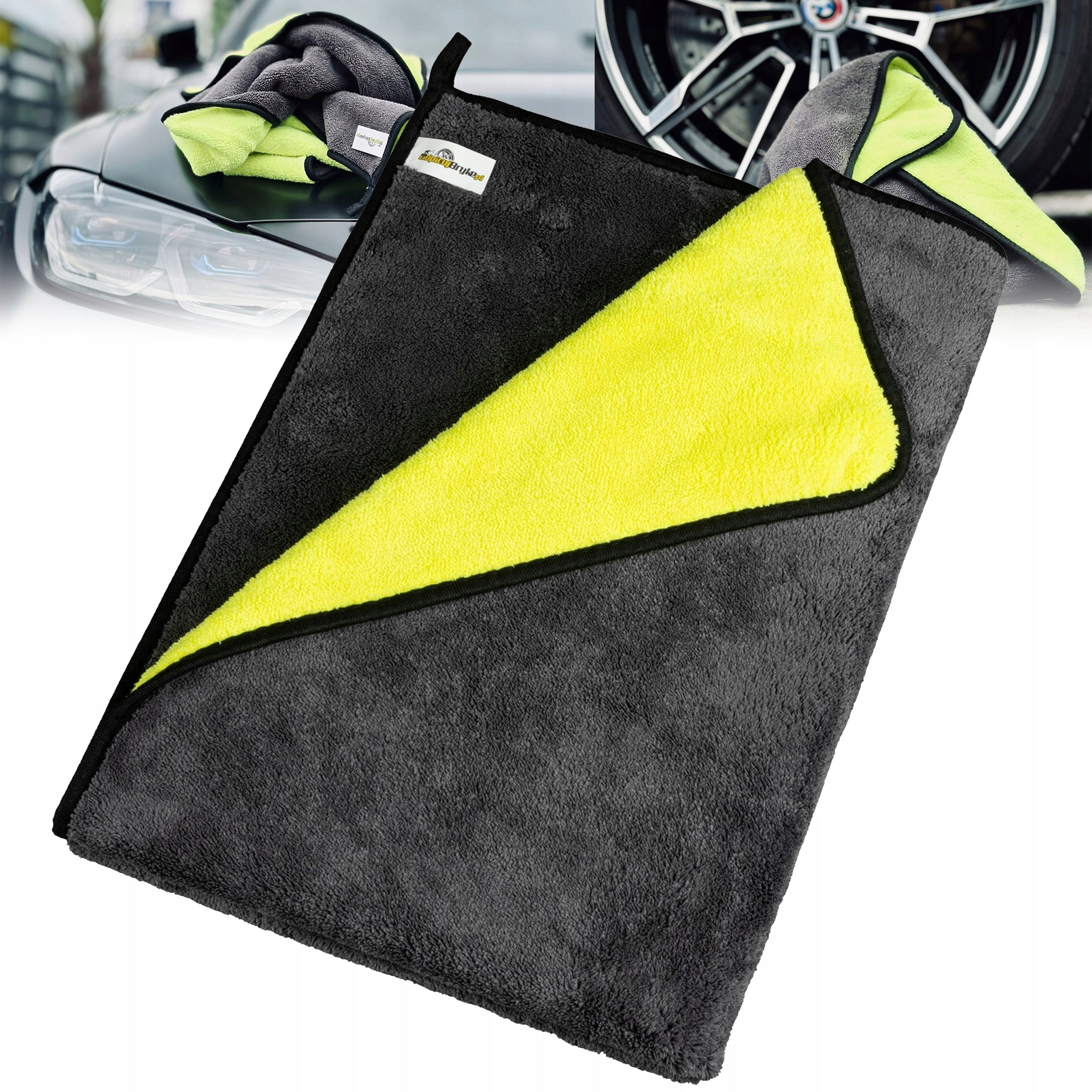 FLUFFY MICROFIBER TOWEL FOR CAR DRYING CLOTH 700GSM 60x90cm Manufacturer Glam