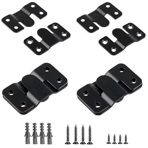 FLUSH MOUNT BRACKET STAINLESS STEEL FOR IMAGES 8 PAIRS STEEL Brand no brand