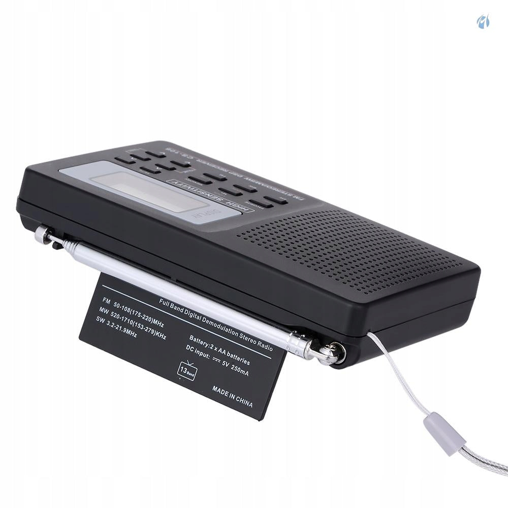 FM/AM/SW/LW/TV PORTABLE RADIO Manufacturer code XD01288-02