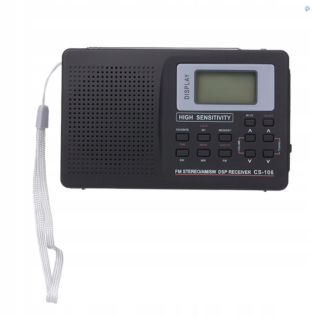FM/AM/SW/LW/TV PORTABLE RADIO