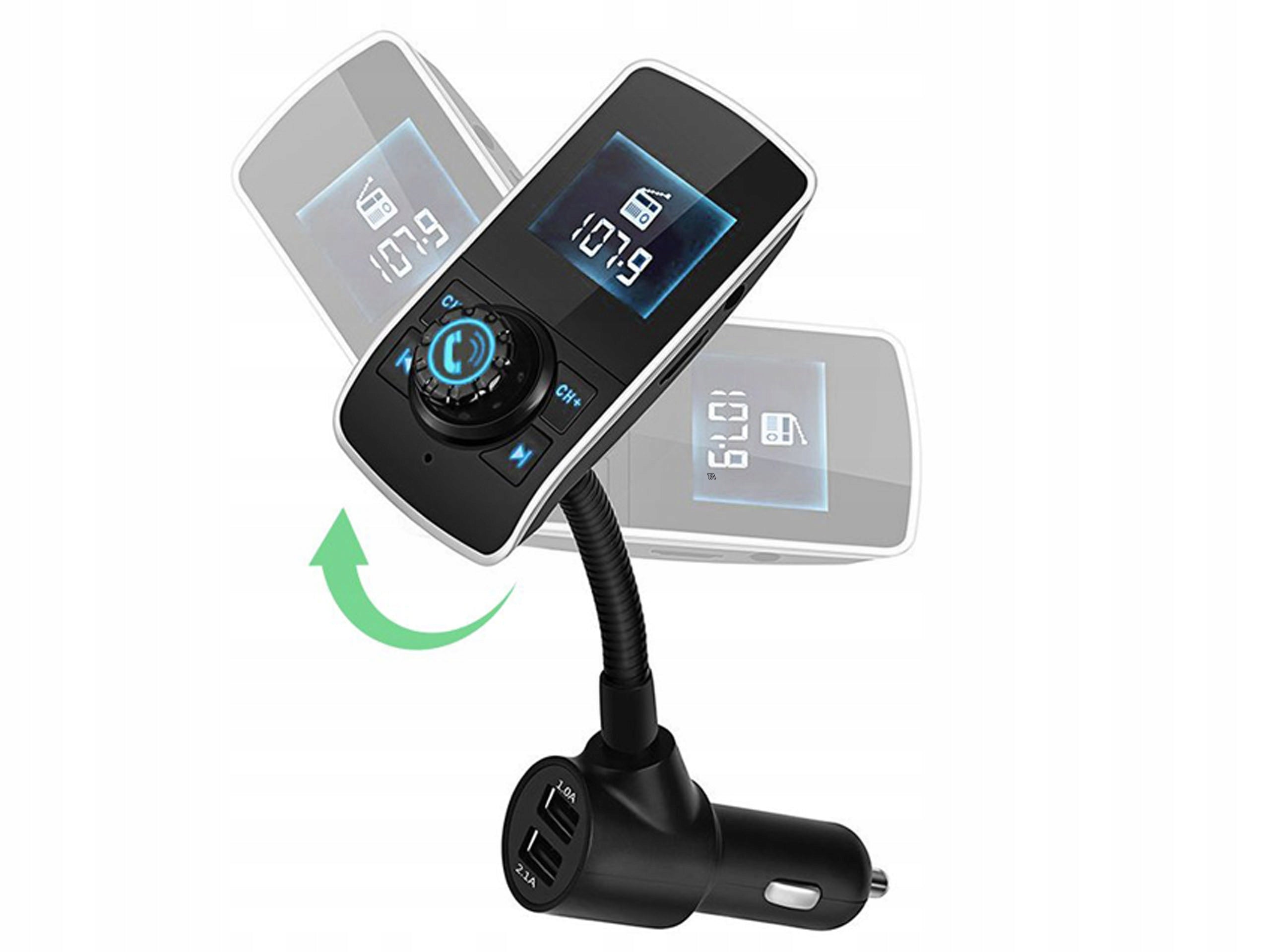 FM BLUETOOTH MP3 2x USB 3.1A CHARGER Brand Gotel