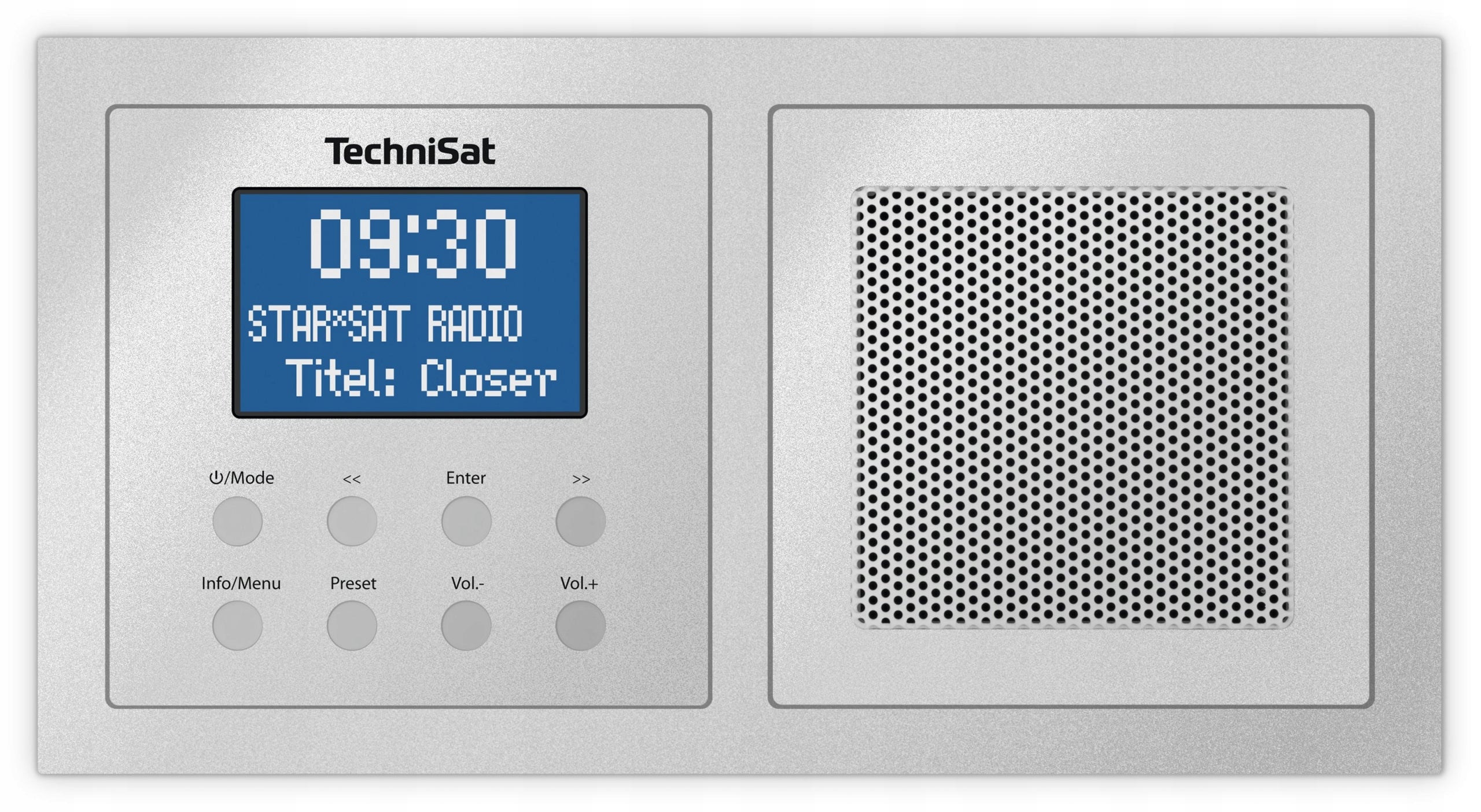 FM Radio DAB+ Bluetooth Flush Mount for UP1 Socket Brand TechniSat