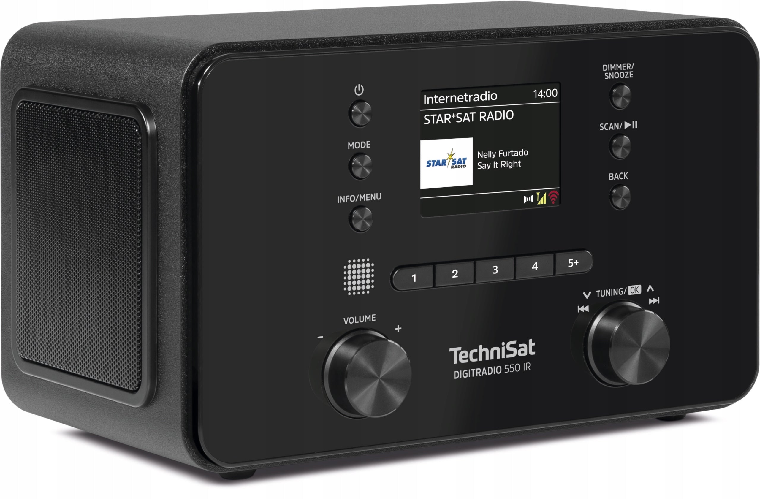 FM Radio Digital DAB+ Internet Technisat 550 IR WiFi USB Bluetooth MP3 Manufacturer code Radio Technisat DigitRadio 550 IR Internetowe