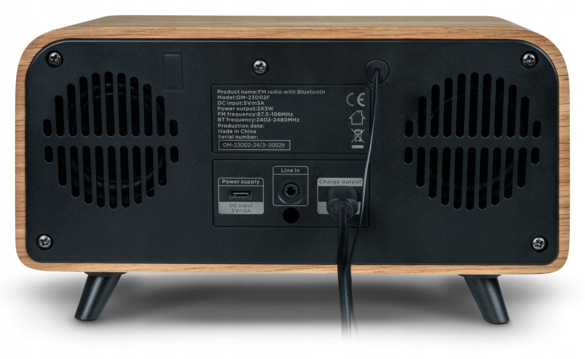 FM Radio with Bluetooth and Alarm Clock Thomson RT850BT Packaging status original