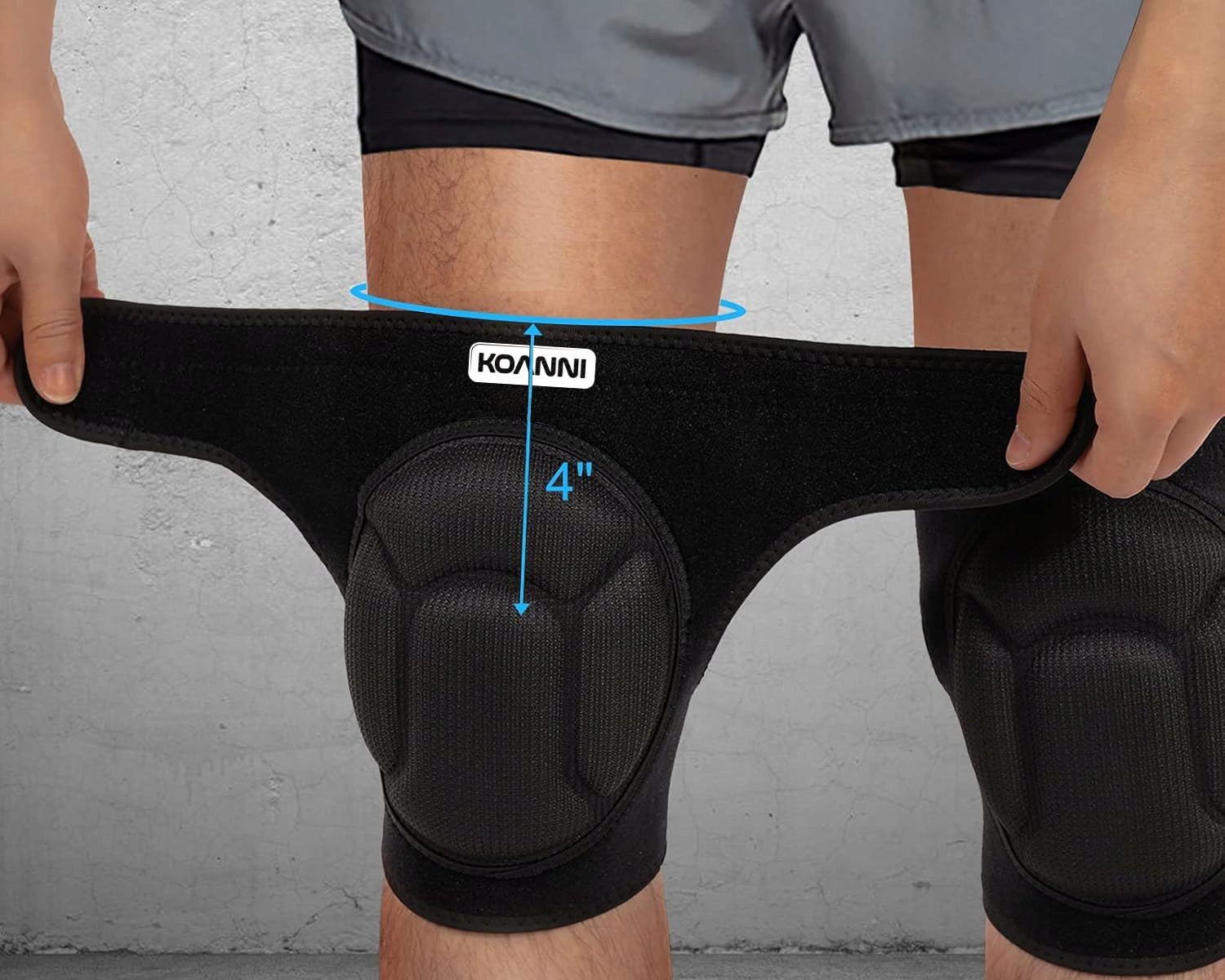 FOAM KNEE PADS ELASTIC KNEE PADS Koanni size. L Manufacturer code mix184 ogrodnicze do kolan