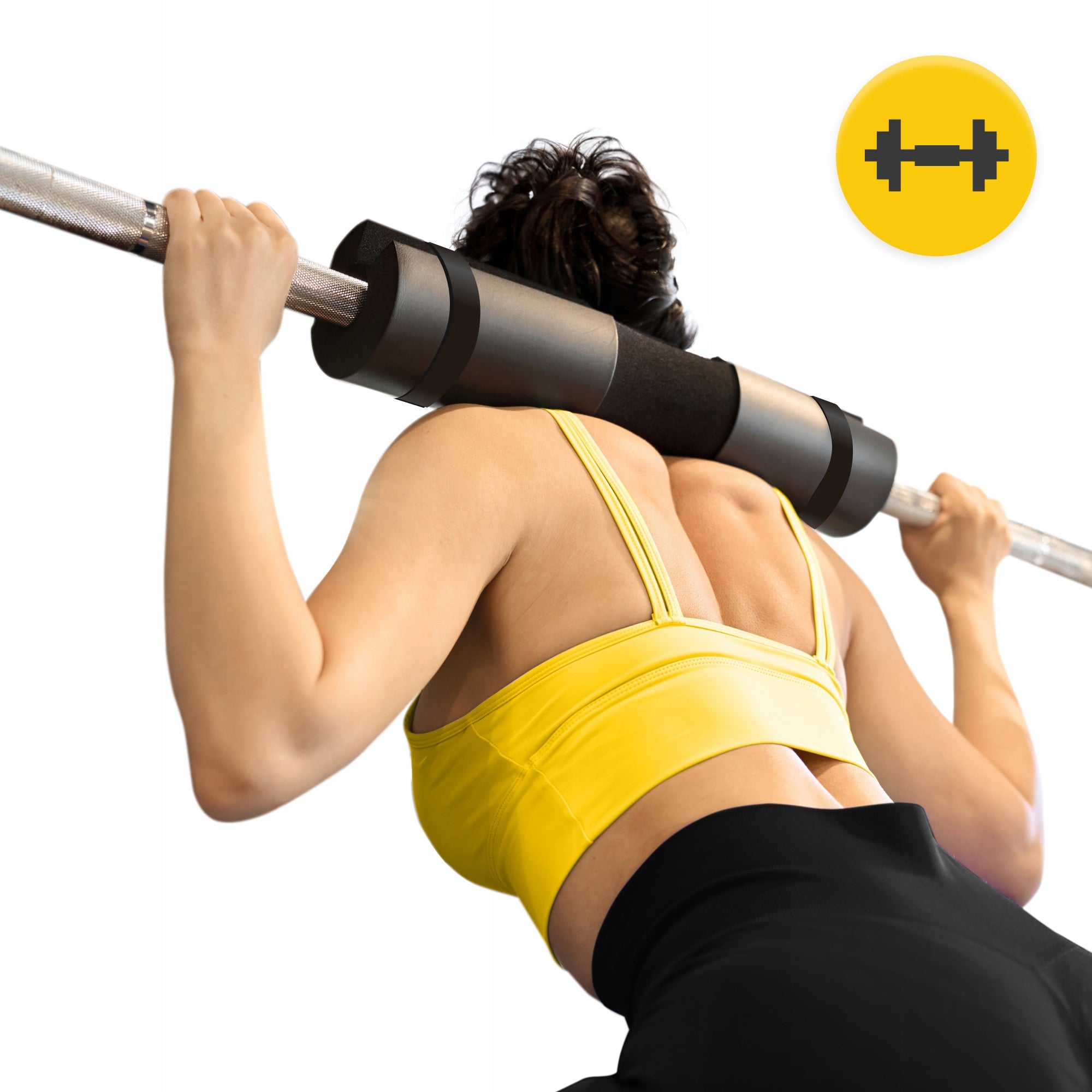 FOAM PROTECTOR NECK GUARD BARBELL SPONGE OVERLAY SQUAT HIP THRUST Kind straight