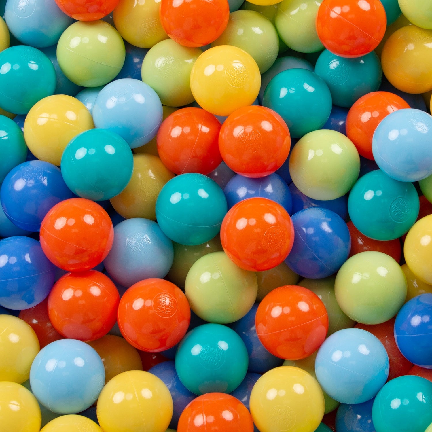FOAM SQUARE TOYS FOR CHILDREN'S ROOM DRY POOL 300 balls Brand KiddyMoon