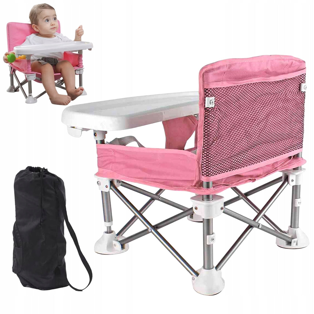 FOLDING BABY DINING CHAIR INFANT TRAVEL ON