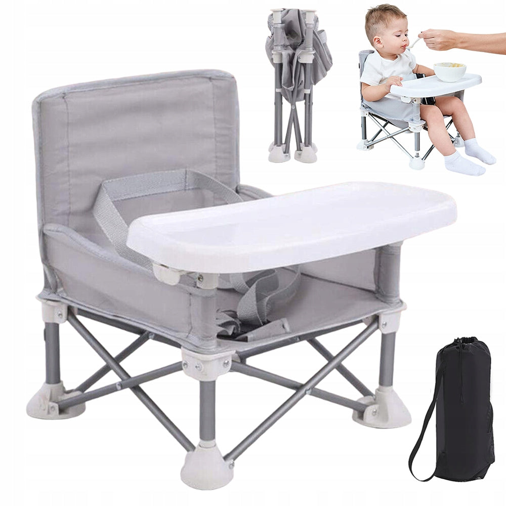 FOLDING BABY HIKING CHAIR FOR PICNICS AND TRAVEL WITH TRAY