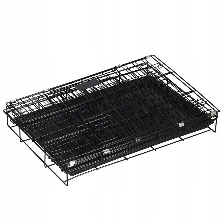 FOLDING CAGE LARGE FOR DOG CAT RABBIT PLAYPEN CATWALK FOR DOGS 85x60x70 Kind cage