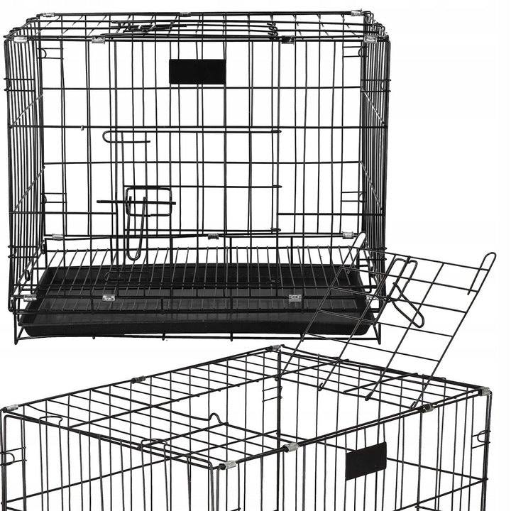 FOLDING CAGE LARGE FOR DOG CAT RABBIT PLAYPEN CATWALK FOR DOGS 85x60x70 Length 85 cm