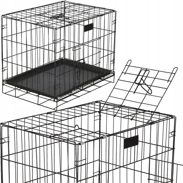 FOLDING CAGE LARGE FOR DOG CAT RABBIT PLAYPEN CATWALK FOR DOGS 85x60x70