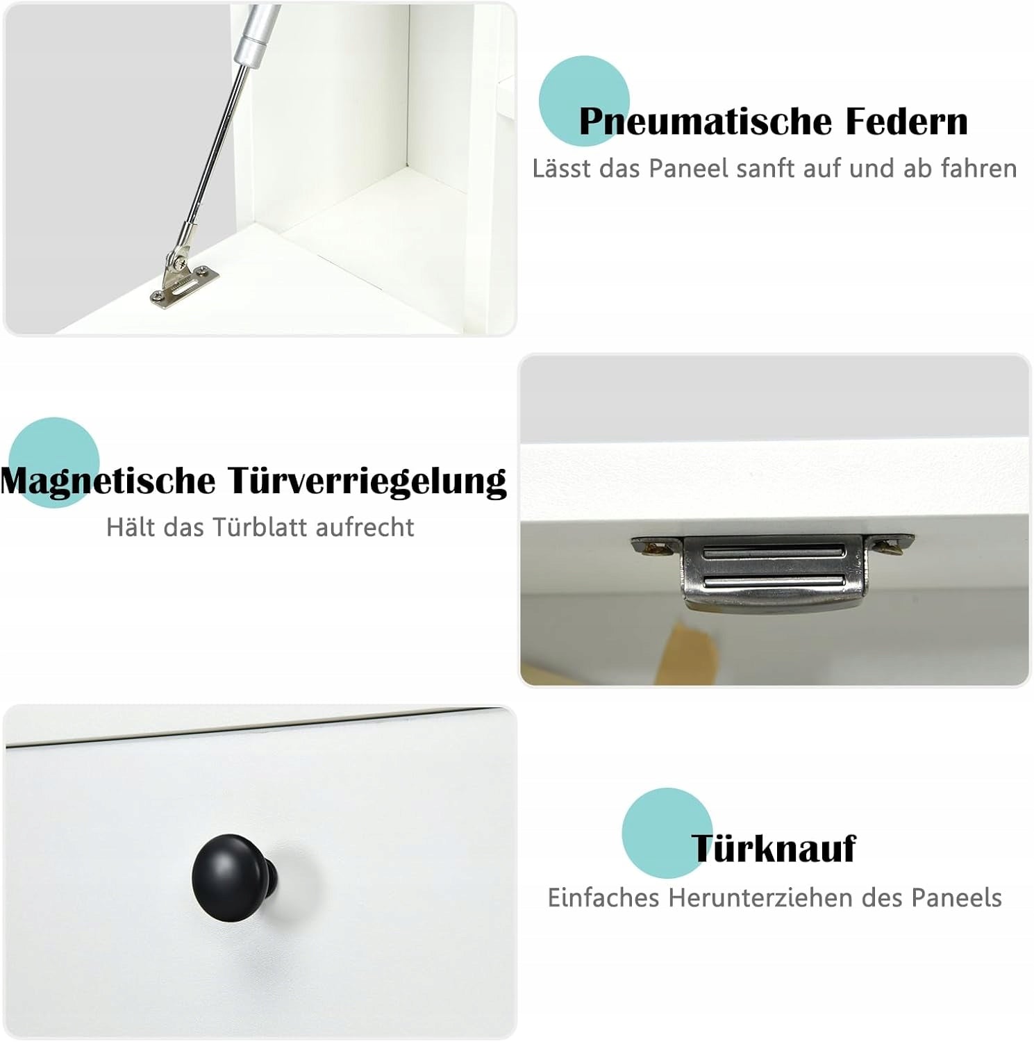 FOLDING DESK WALL HANGING TABLE PERFECT FOR SPACE SAVING WHITE Manufacturer code BIURKO STOLIK SKŁADANY ŚCIENNY WIESZANY BIAŁY