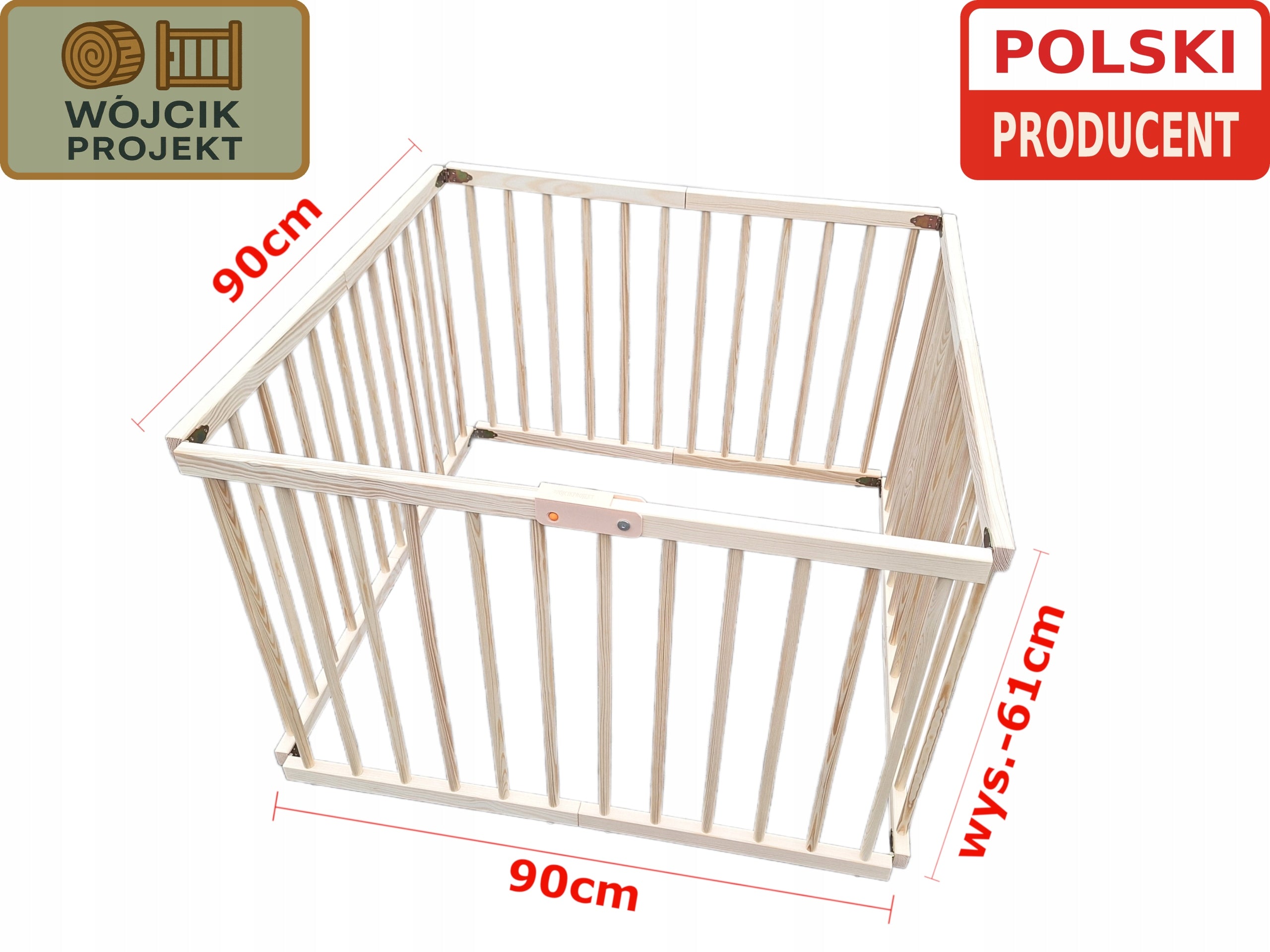 FOLDING DOG PLAYPEN for home 2in1 – WOODEN Fence 360 cm, SMALL BREEDS Brand no brand
