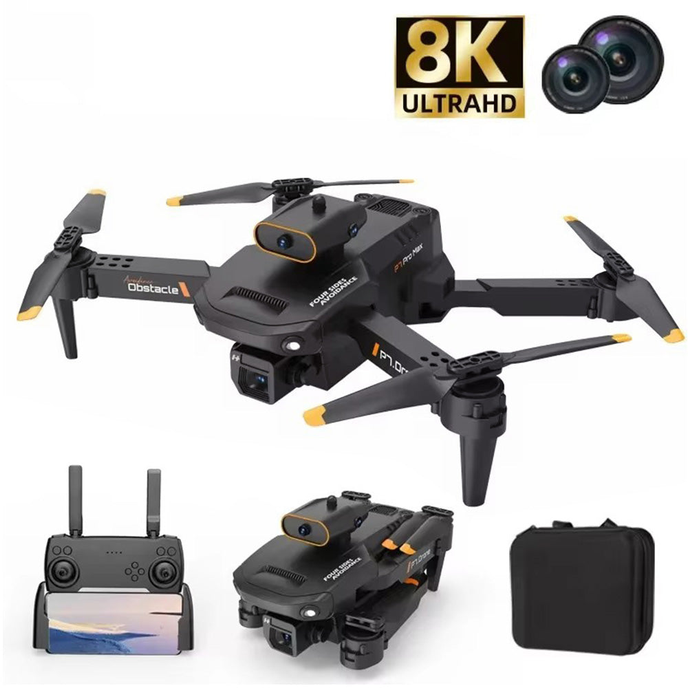 FOLDING DRONE WITH TWO CAMERA FOR BEGINNERS, ALTITUDE MAINTENANCE Model Dron z podwójną kamerą
