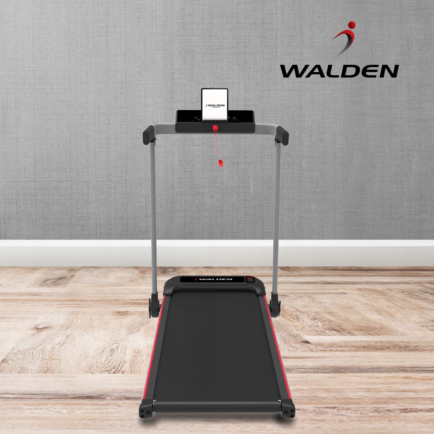 FOLDING ELECTRIC TREADMILL 10 KM/H WALDEN F2800 Kind electric