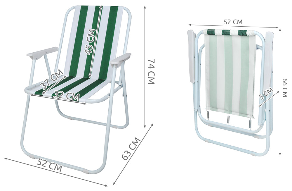 FOLDING FISHING BEACH CHAIR Model składane