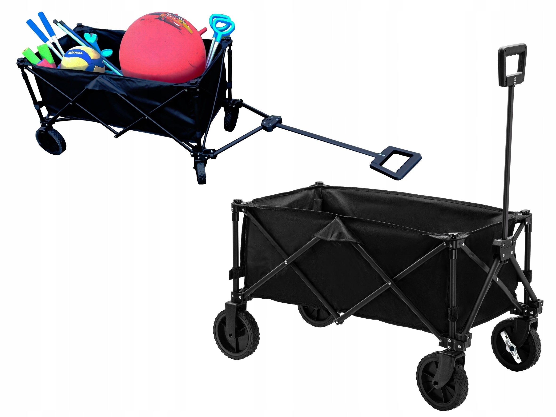 FOLDING HIKING CART BEACH CAMPING XXL 100 KG