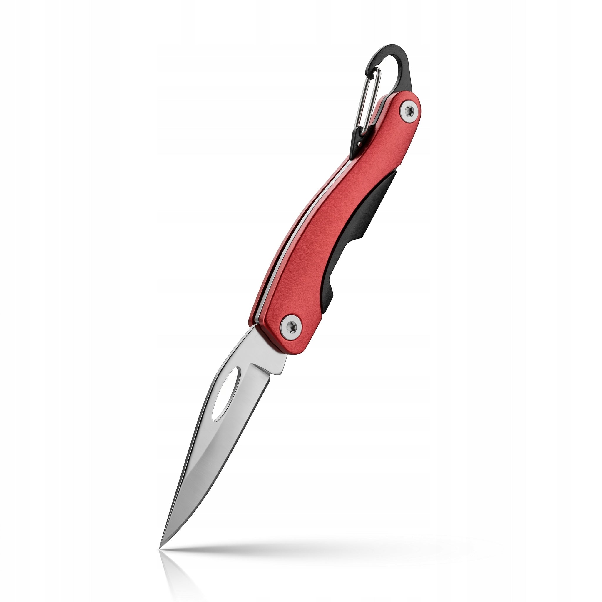 FOLDING KNIFE EDC SURVIVAL POCKET KNIFE CARABINER 18,5cm COMPACT