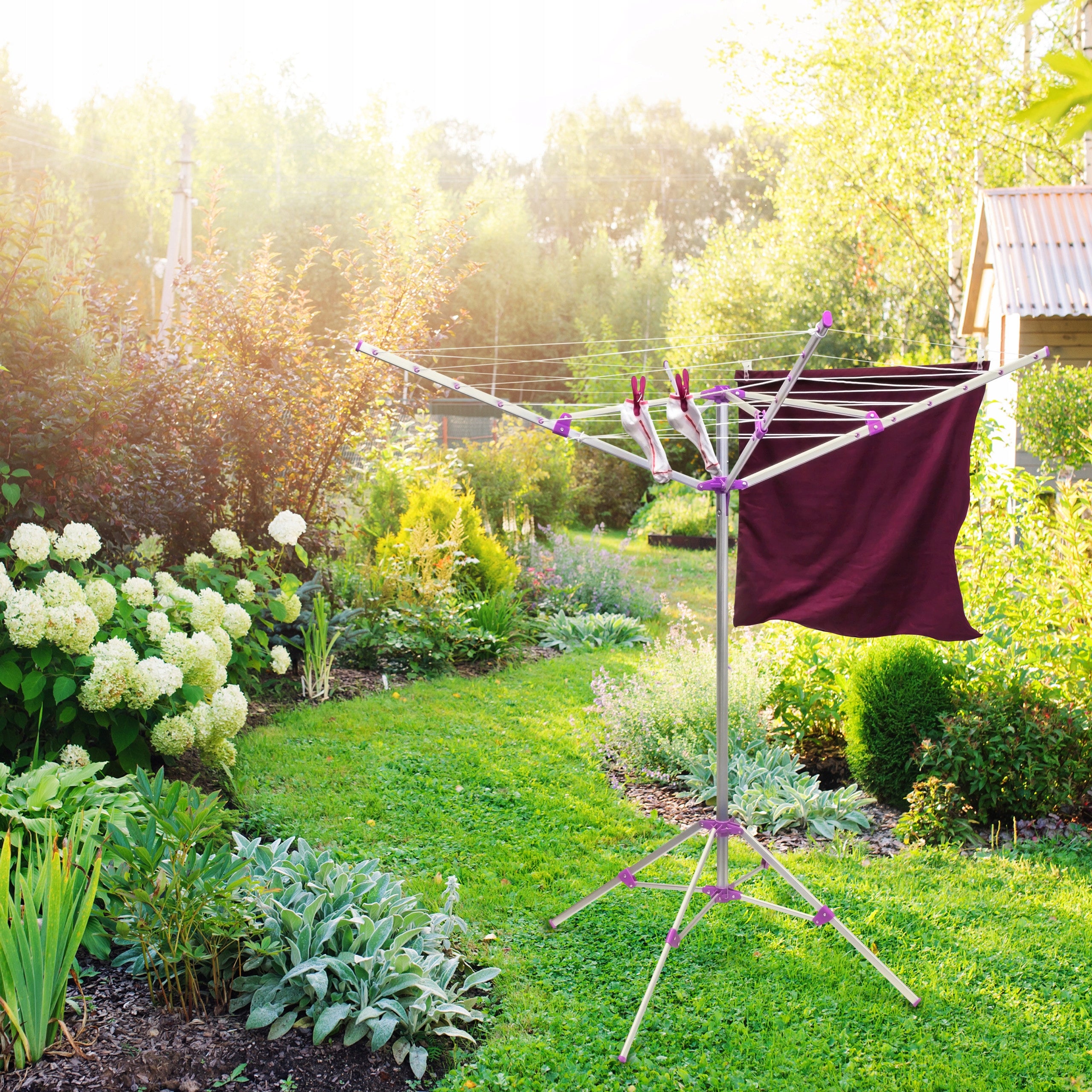 FOLDING LAUNDRY DRYER RELAXDAYS 19m Packaging status original